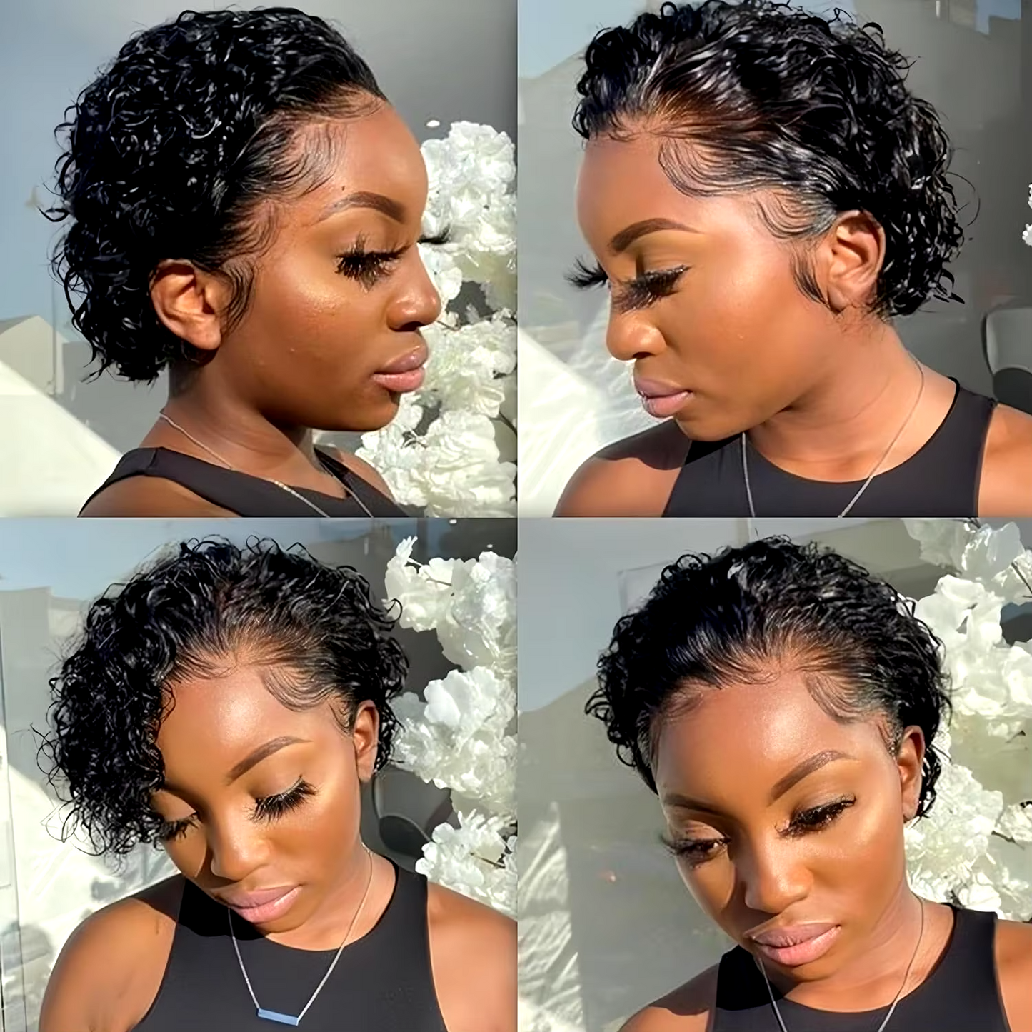 Short Curly Cut Wig